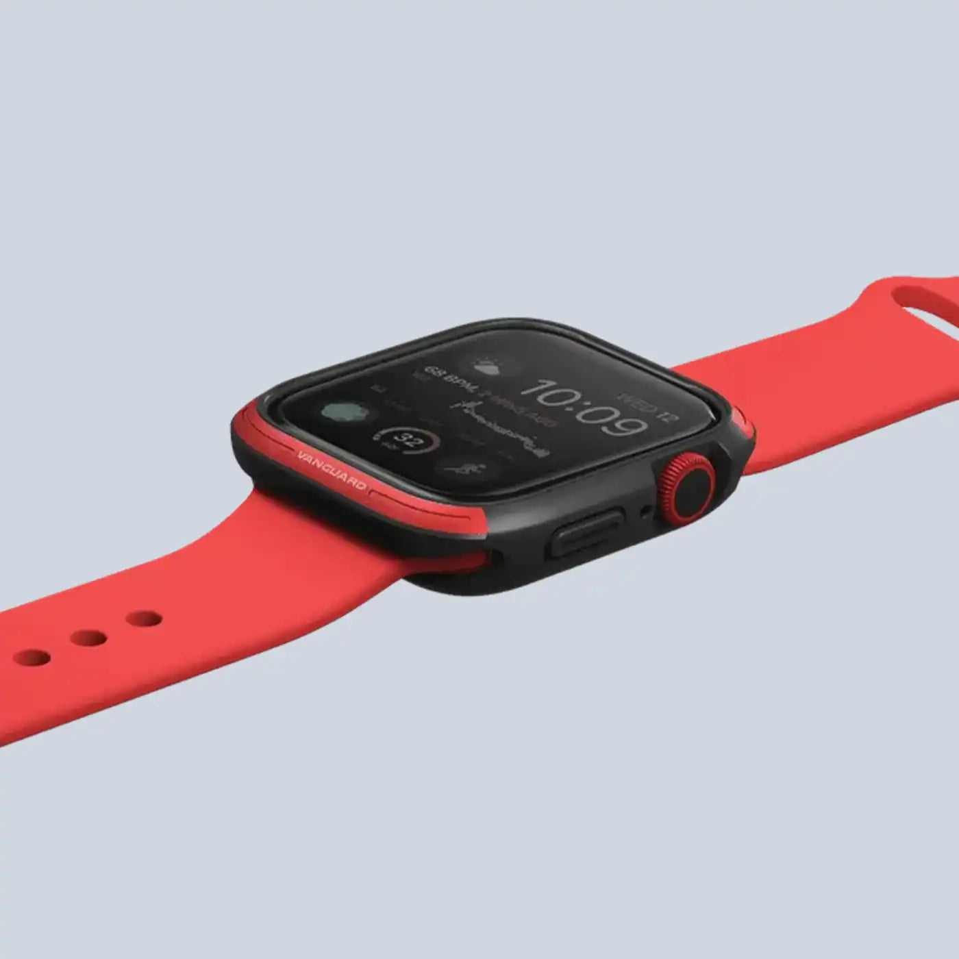⁦Vanguard Duro Case for Apple Watch 45mm - Red⁩