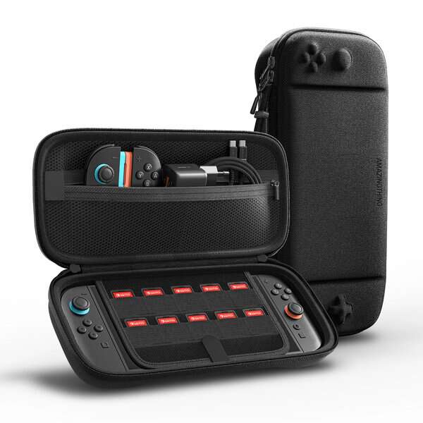 AmazingThing Nitendo Switch 2 PlayShield EDC Carrying Case- Black additional product image
