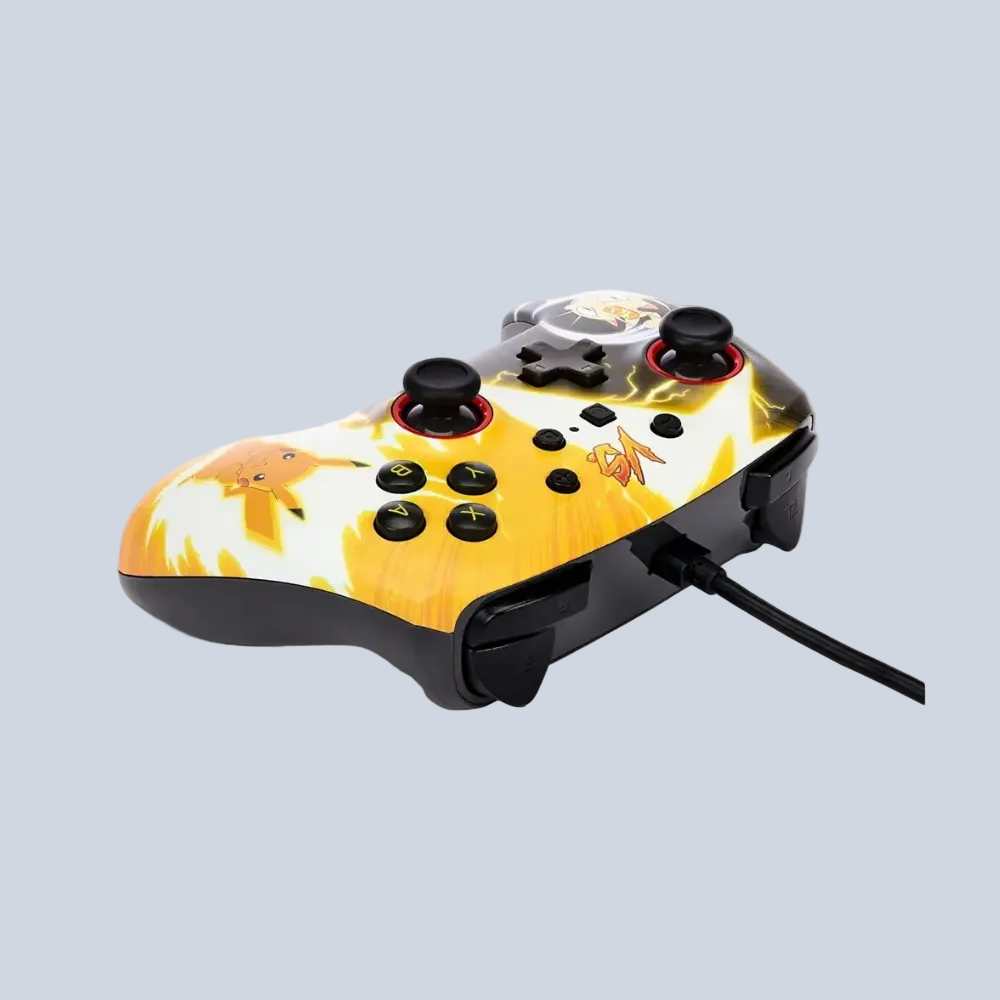 Powera Enhanced Wired Controller for Nintendo Switch - Pokémon Pikachu Vs Meowth
