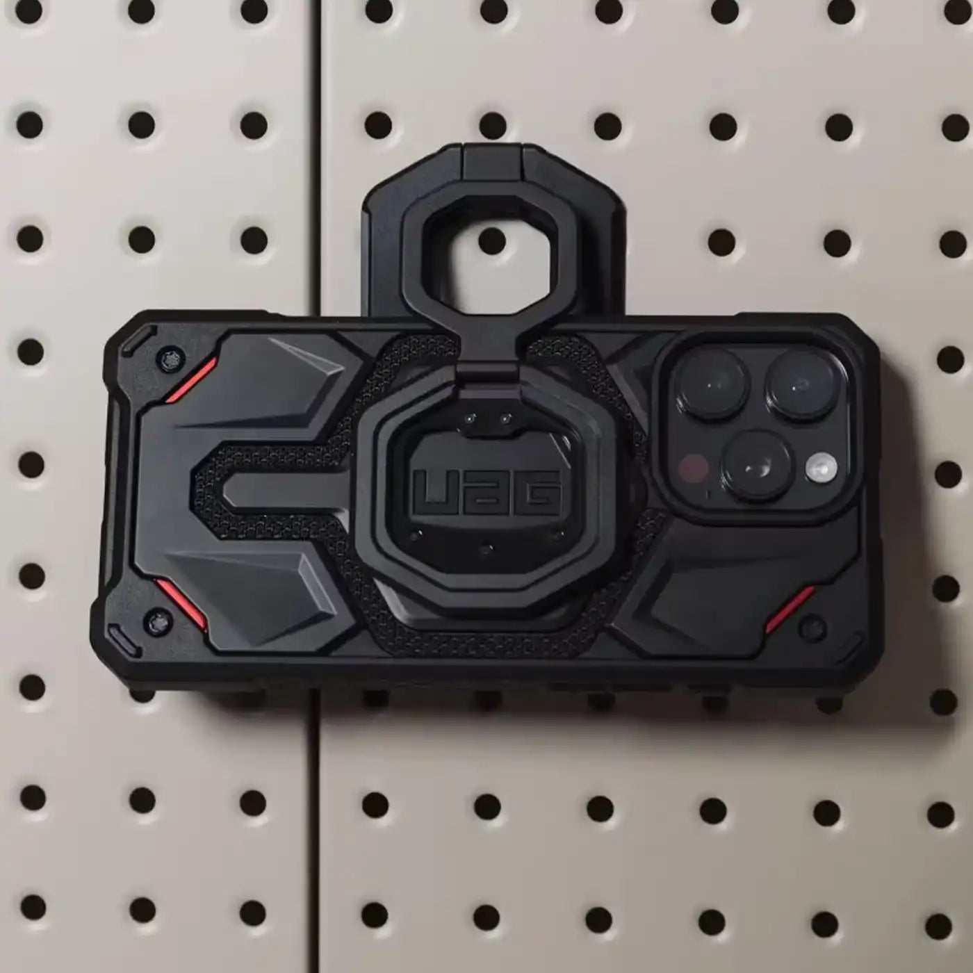 UAG Magnetic Phone Grip & Stand with Built-in Bottle Opener - Gunmetal