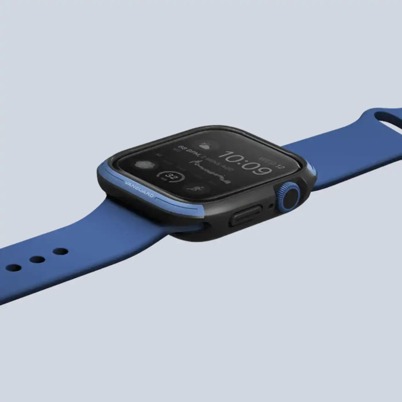 ⁦Vanguard Duro Case⁩ لساعة ⁦Apple 45mm -⁩ أزرق