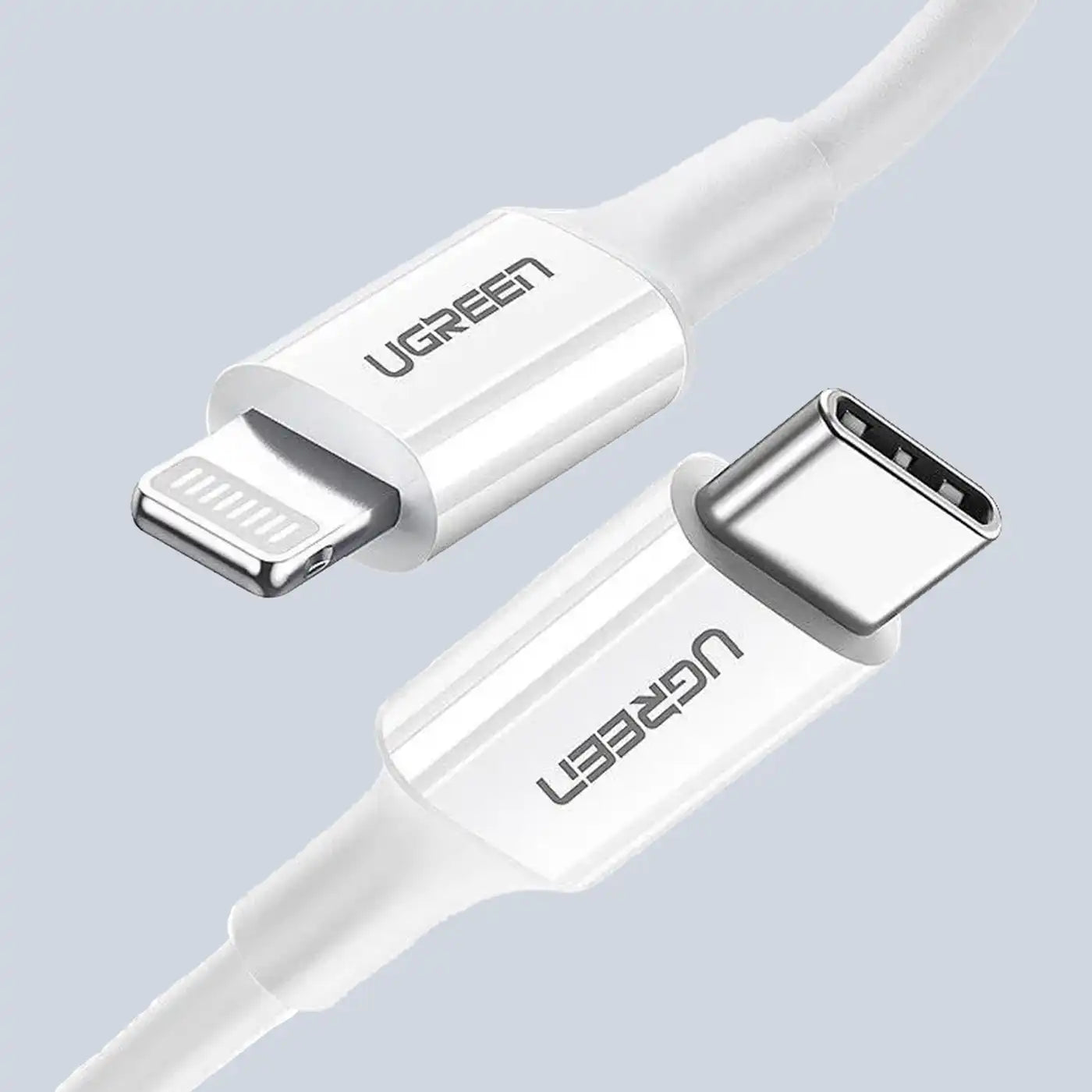 Ugreen cable MFi USB Type C cable - Lightning 3A 1.5 m white (US171)