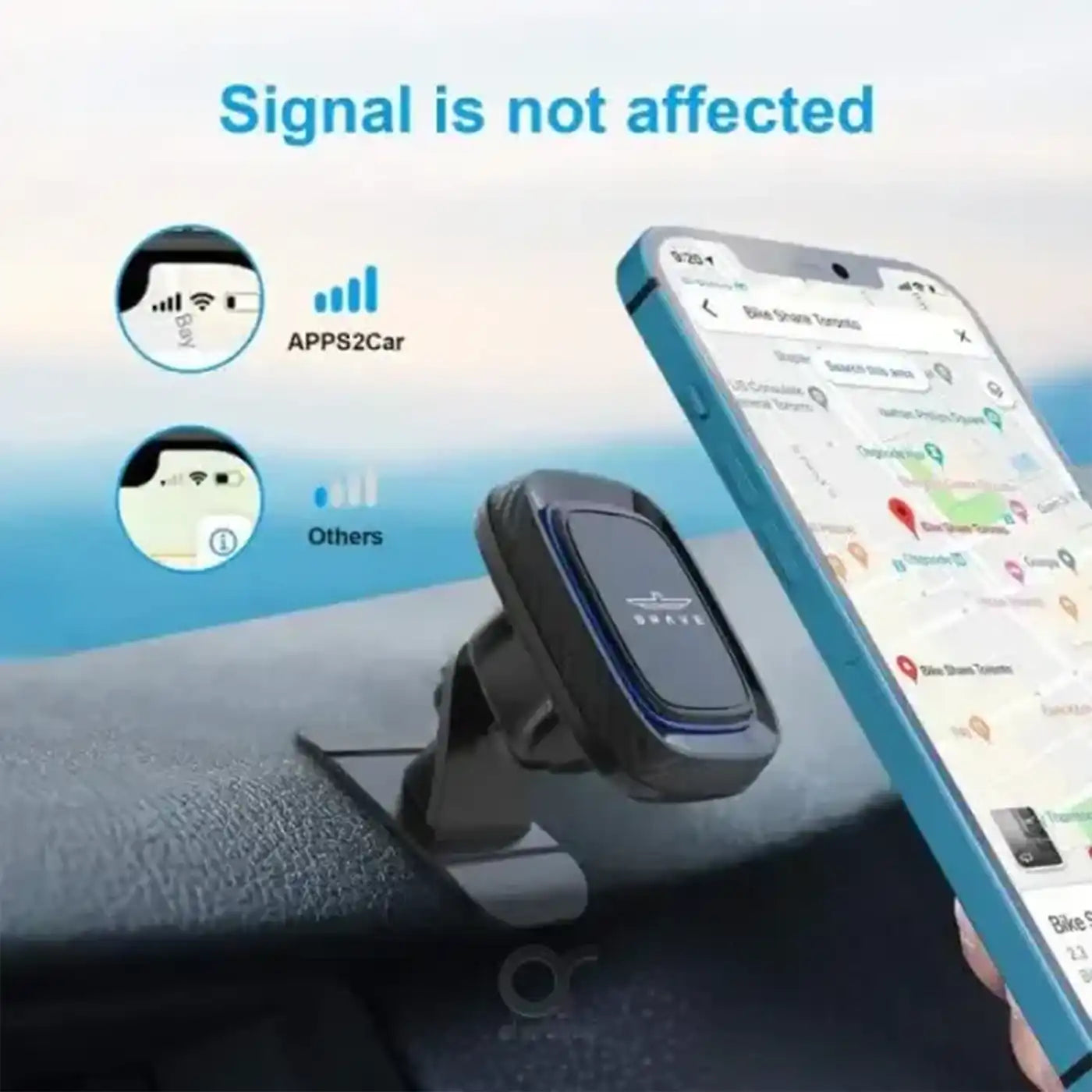 ⁦Brave 2-In-1 Universal Car Holder⁩