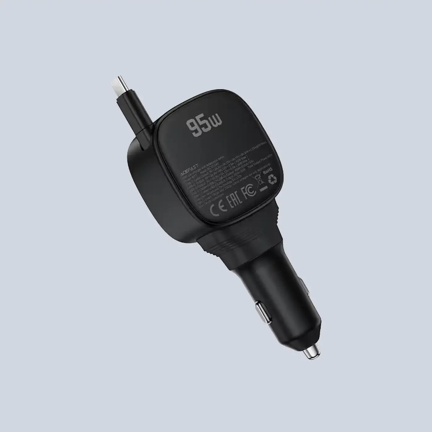Acefast Fast Charge Car Charger B17 95W (2xUSB-C + 1xUSB-A)