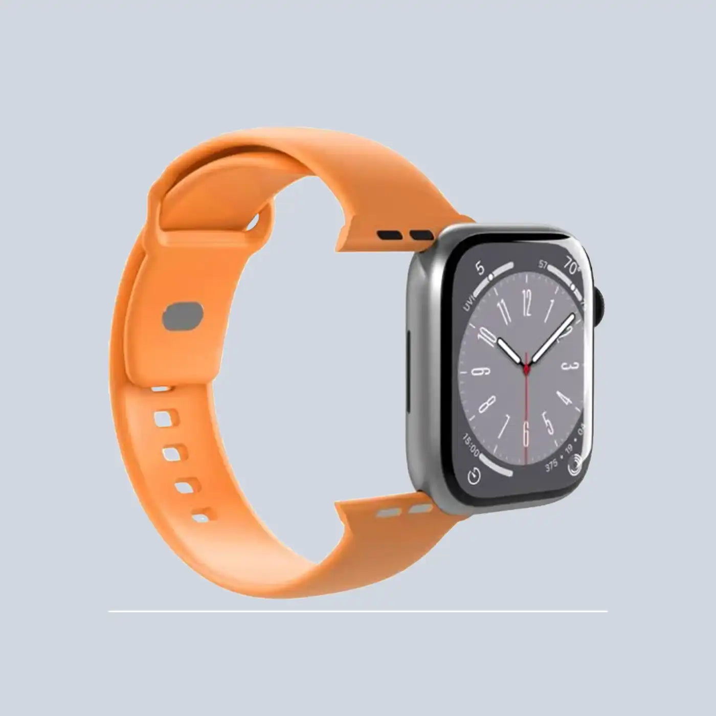 ⁦Puro Apple Watch Silicone Band 42-44-45-49mm Peach⁩