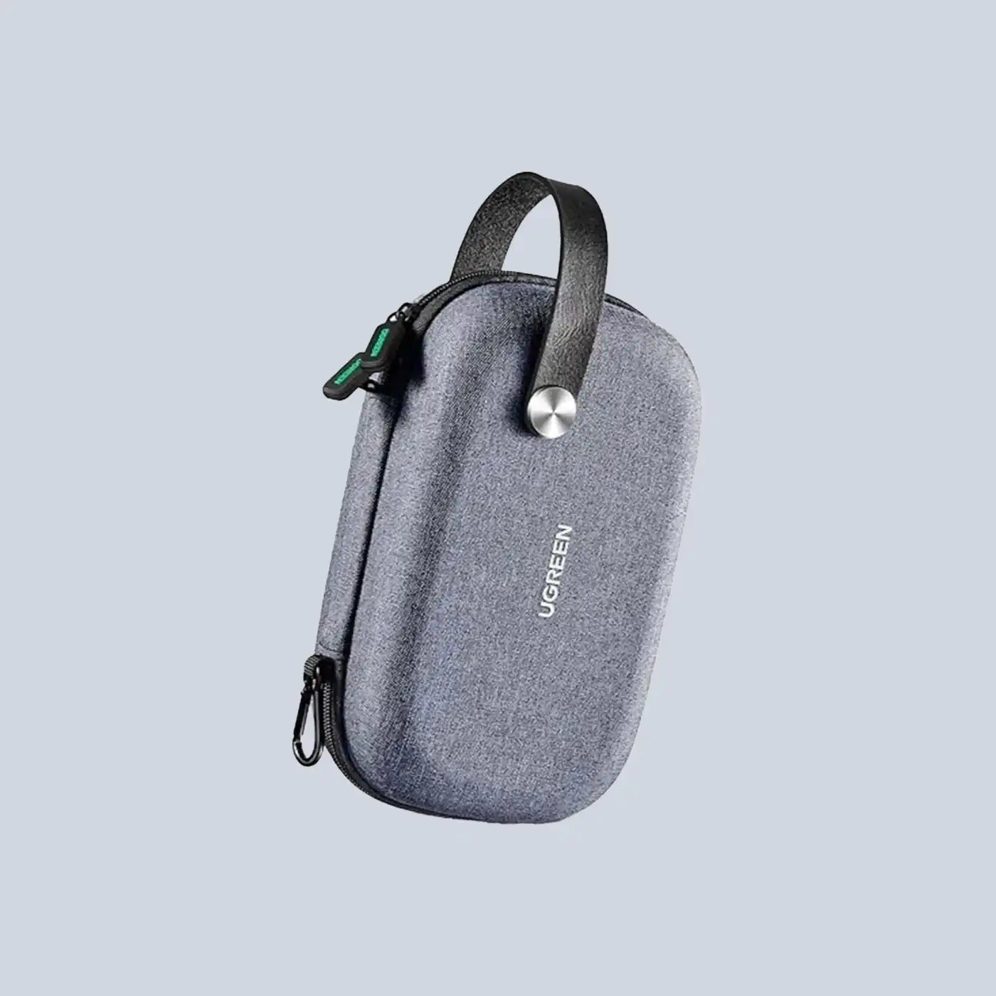 UGREEN Travel Carry Hard Case Cable Tidy Storage Box Pouch grey