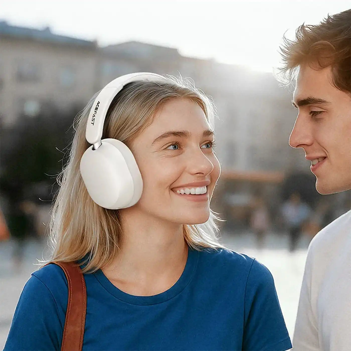 Acefast ANC Wireless Headset H12- White
