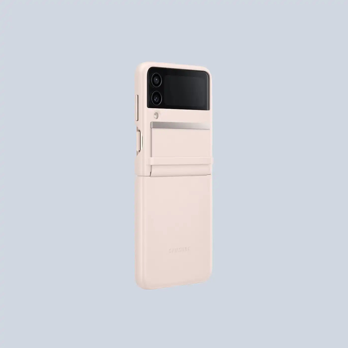 Samsung Flap Leather Cover for Galaxy Z Flip4 (Peach)