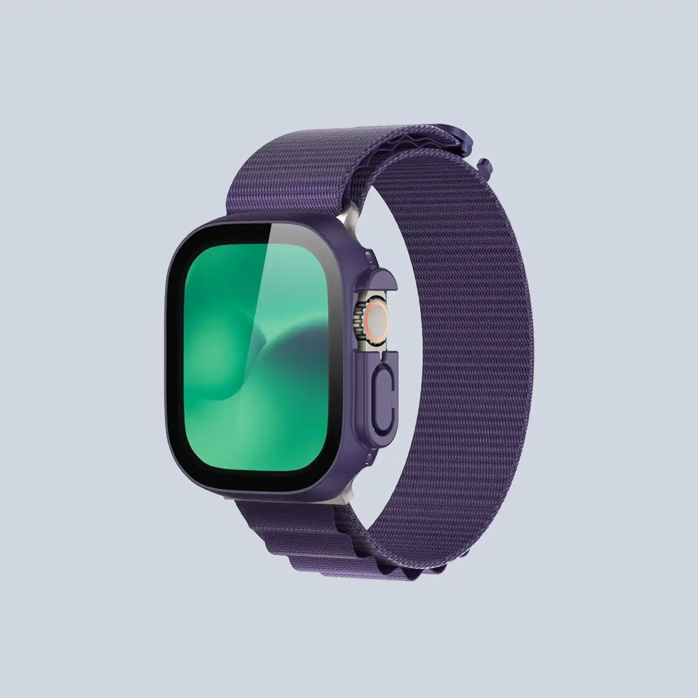 ⁦AmazingThing Marsix Pro Apple Watch Ultra 49mm Case - Deep Purple⁩