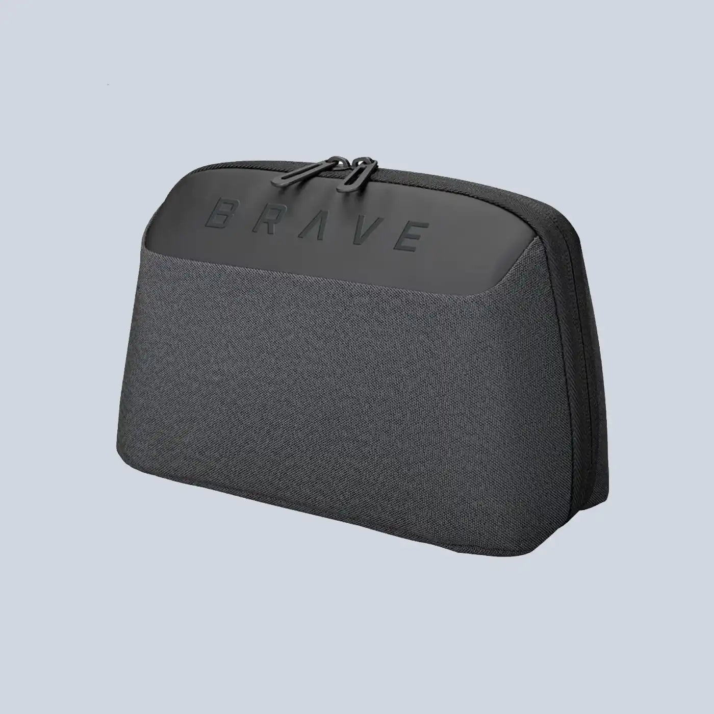 Brave Tech Pouch Organizer Portable Gadget Storage For Travel - BTP-02 - Black