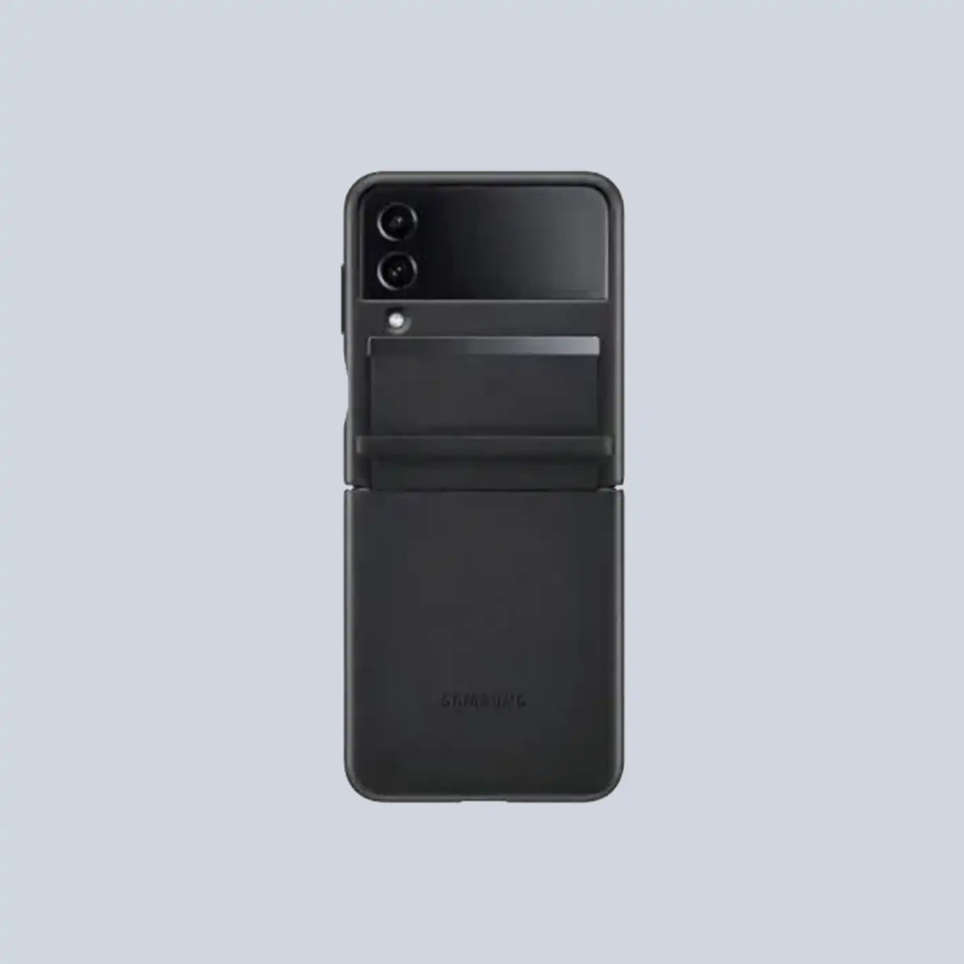 Samsung Flap Leather Cover for Galaxy Z Flip4 (Black)