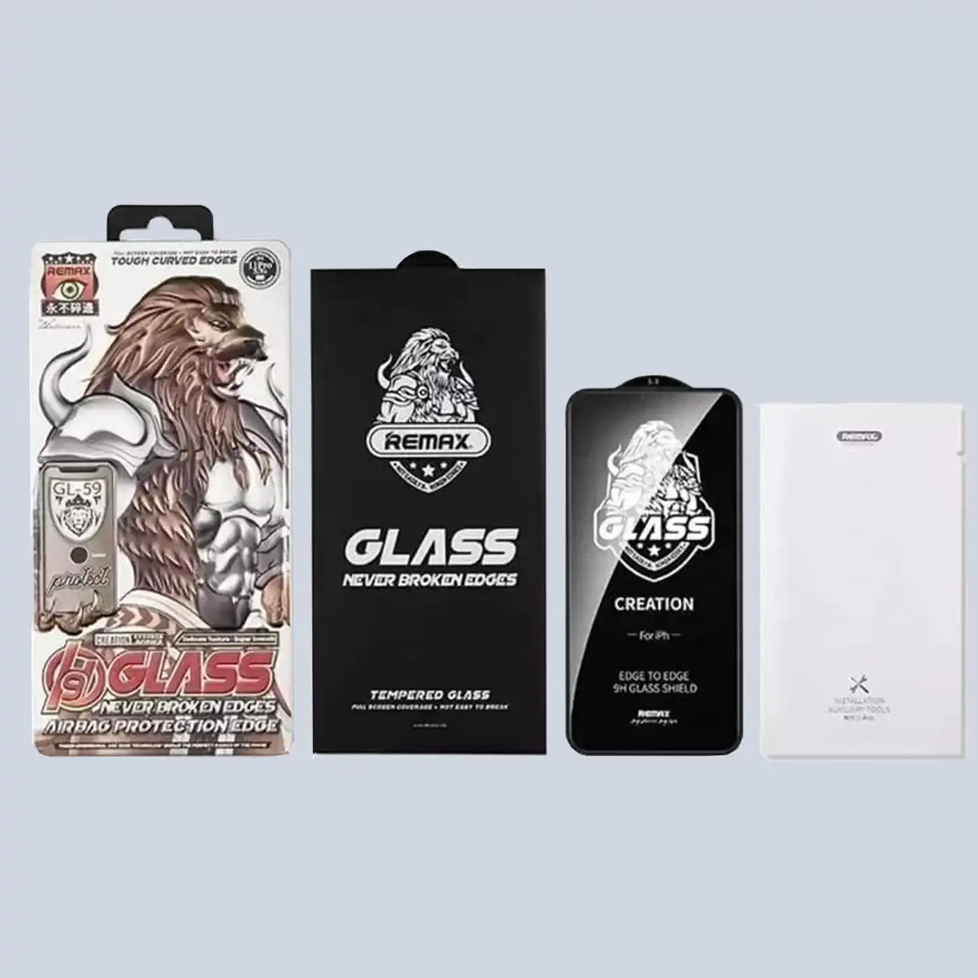⁦Remax Tempered Glass iPhone X/XS/11 Pro Creation Series⁩