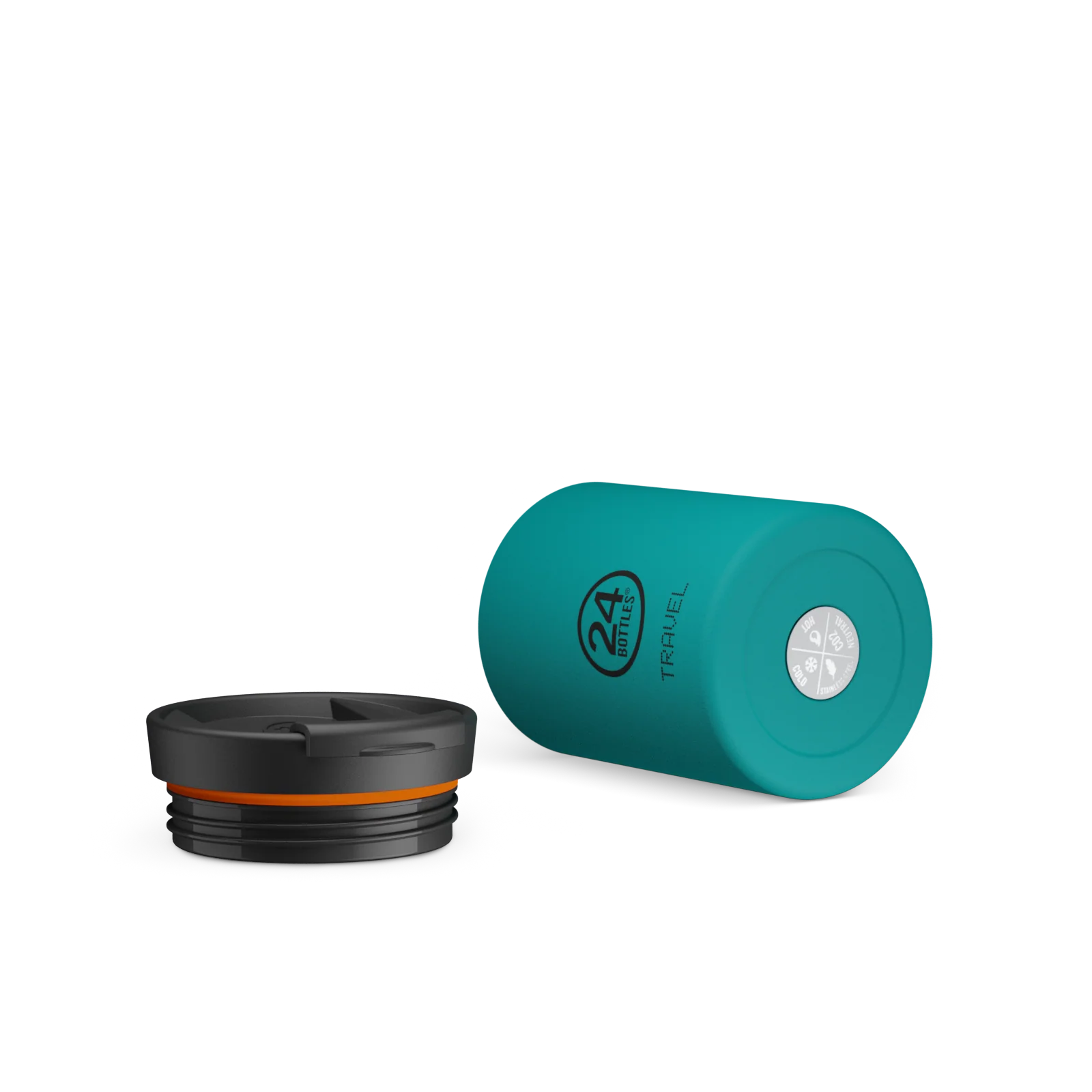 24bottles Travel Tumbler 350ML Atlantic Bay product photo