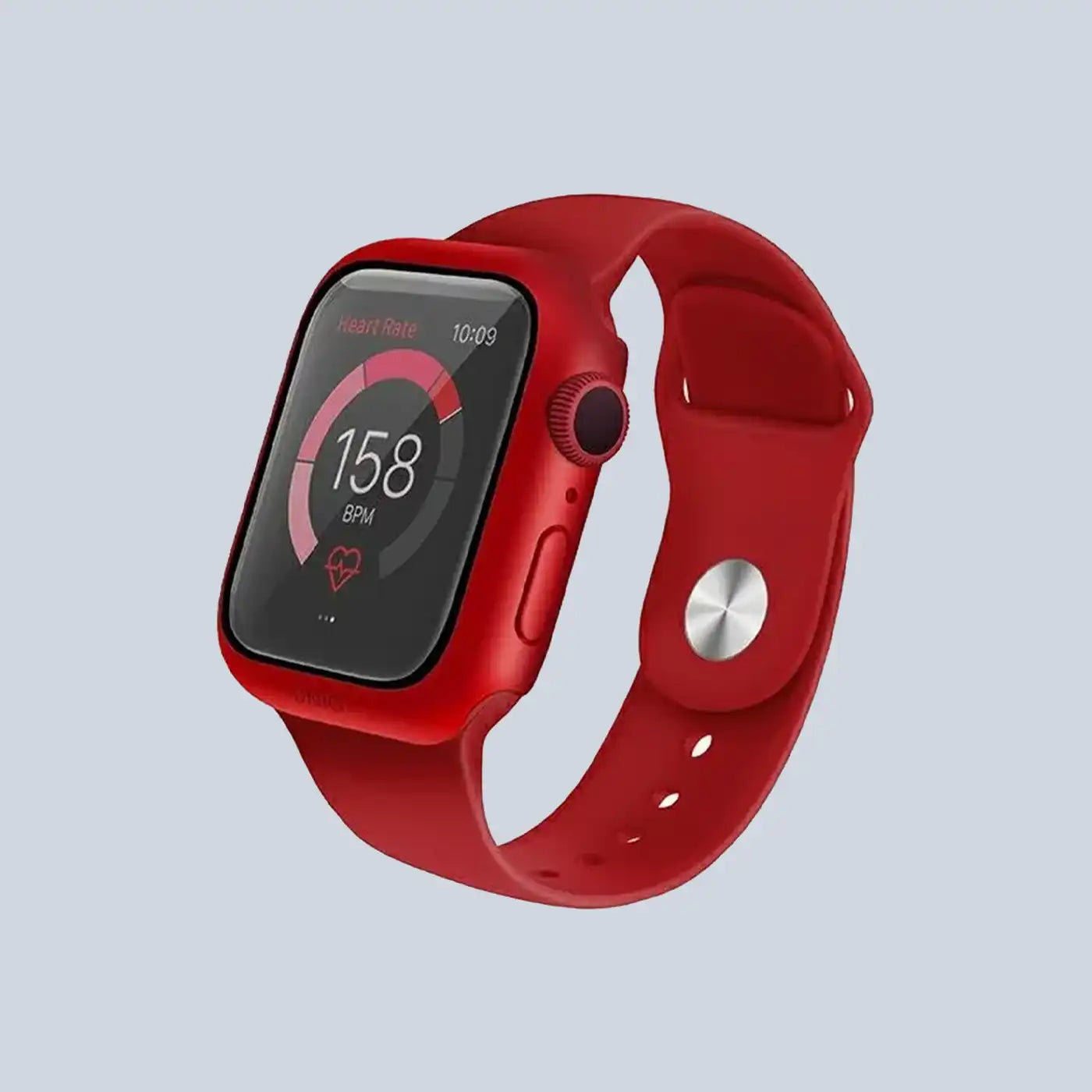 حامي شاشة ⁦Uniq Nautic⁩ لساعة ⁦Apple Watch Series 6 44mm -⁩ أحمر