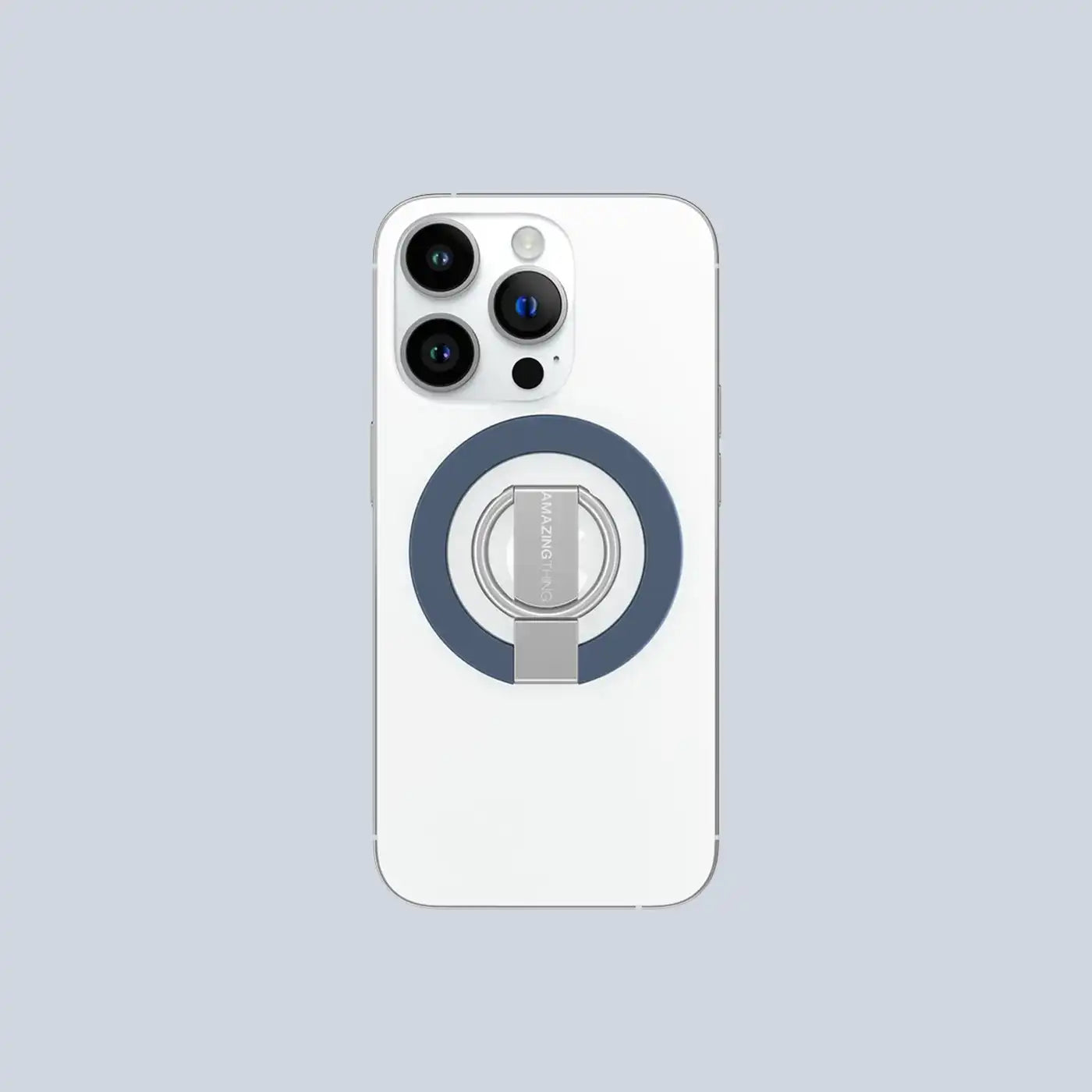 ⁦AmazingThing Titan Mag Magnetic Grip⁩ مع حامل قابل للتعديل - أزرق داكن