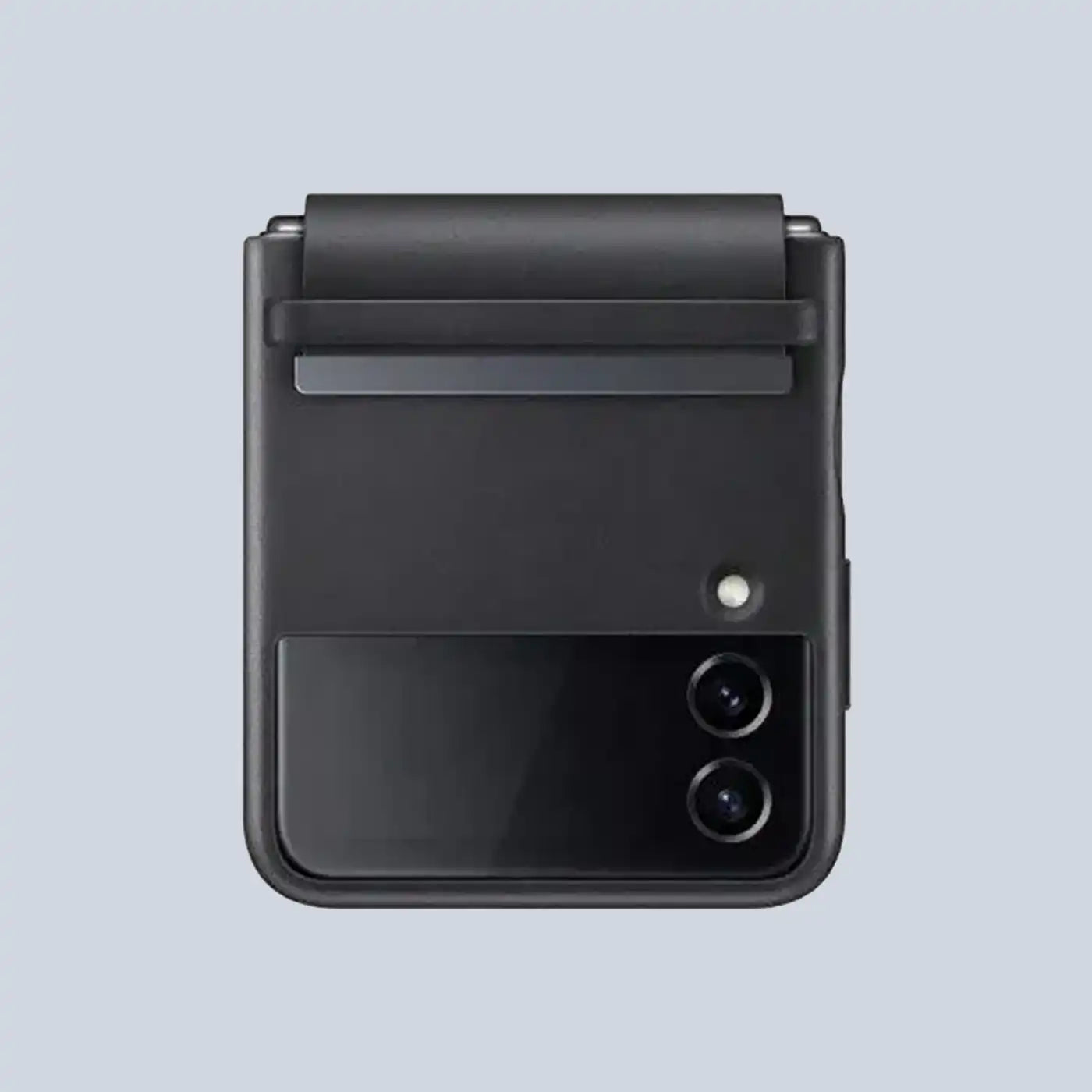 Samsung Flap Leather Cover for Galaxy Z Flip4 (Black)