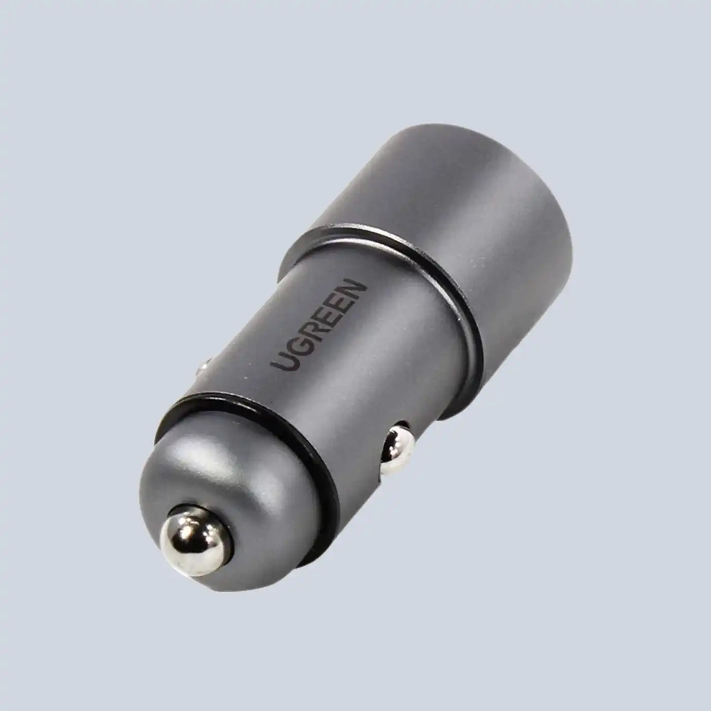 Ugreen 2USB Car Charger (24W)-Gray