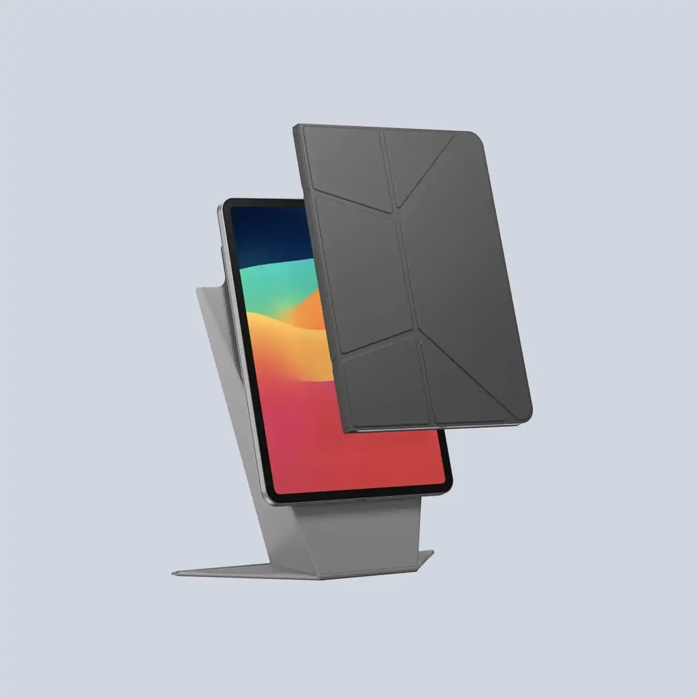 ⁦AmazingThing Matte Pro Mag Folio⁩ مع حامل ⁦10.9/11⁩ أسود