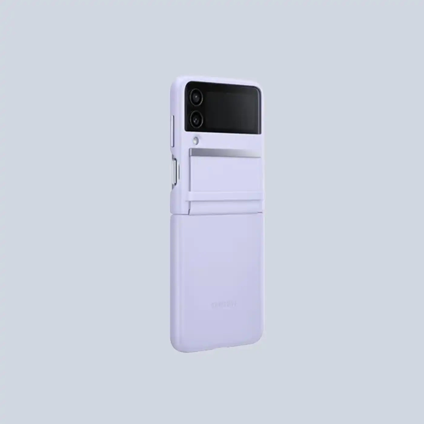 Samsung Flap Leather Cover for Galaxy Z Flip4 (Serene Purple)