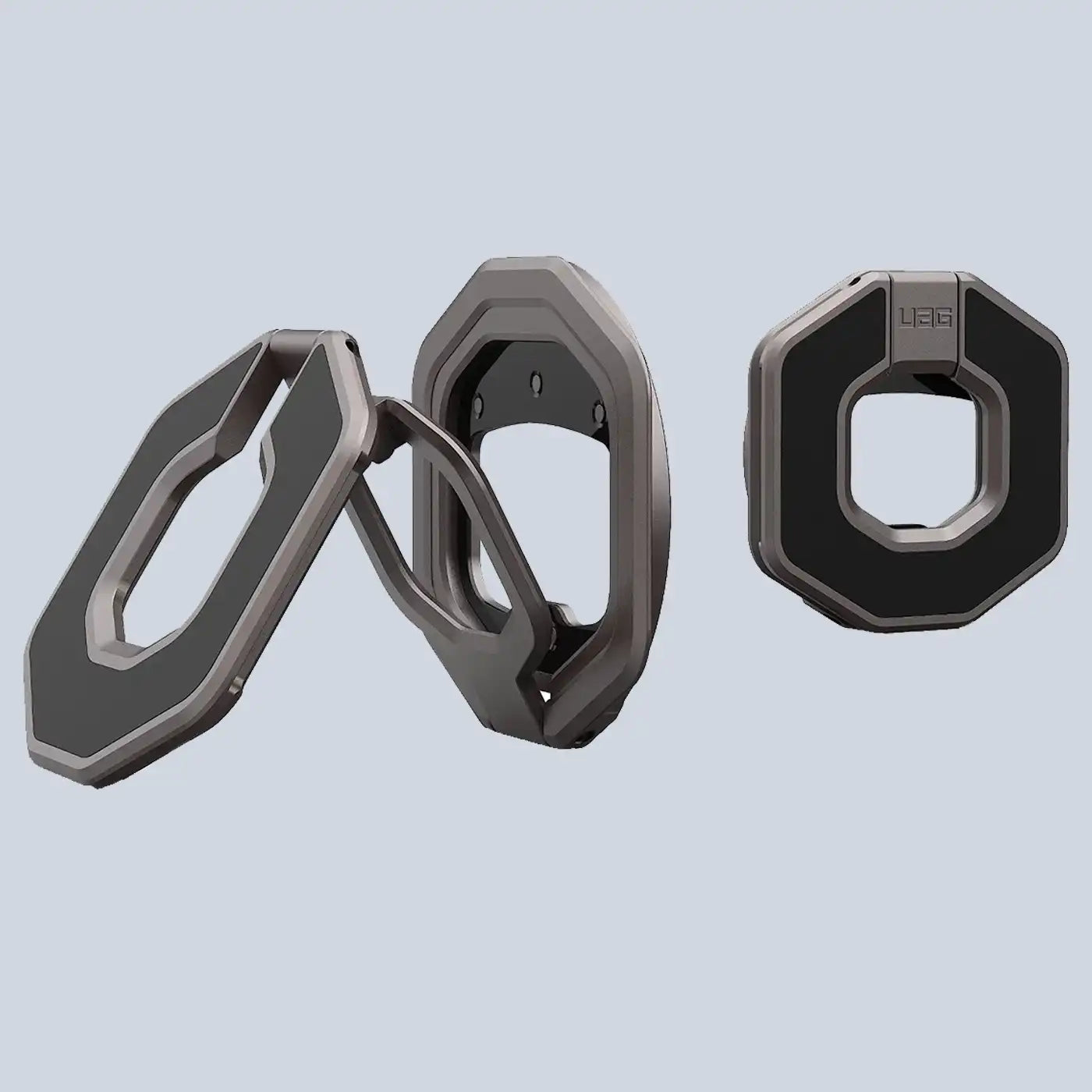UAG Magnetic Phone Grip & Stand with Built-in Bottle Opener - Gunmetal