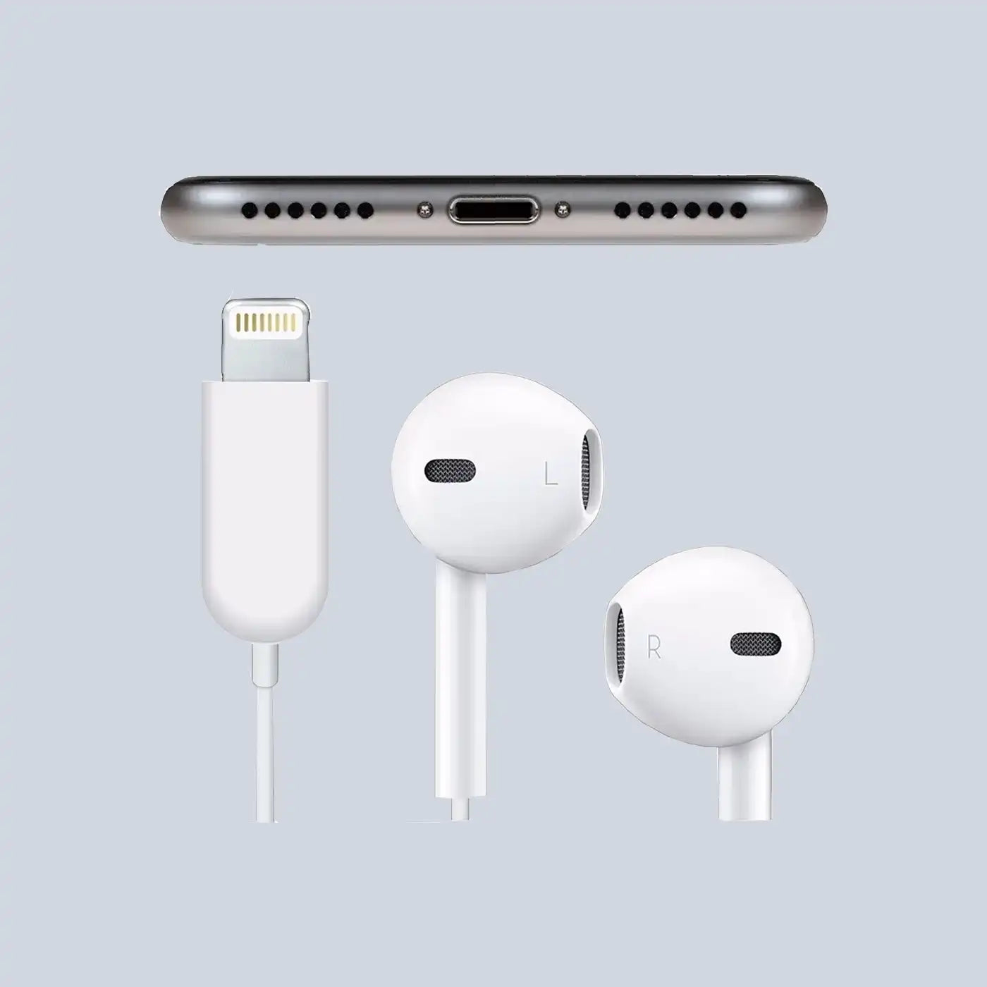 سماعة آبل مع موصل ⁦Lightning⁩