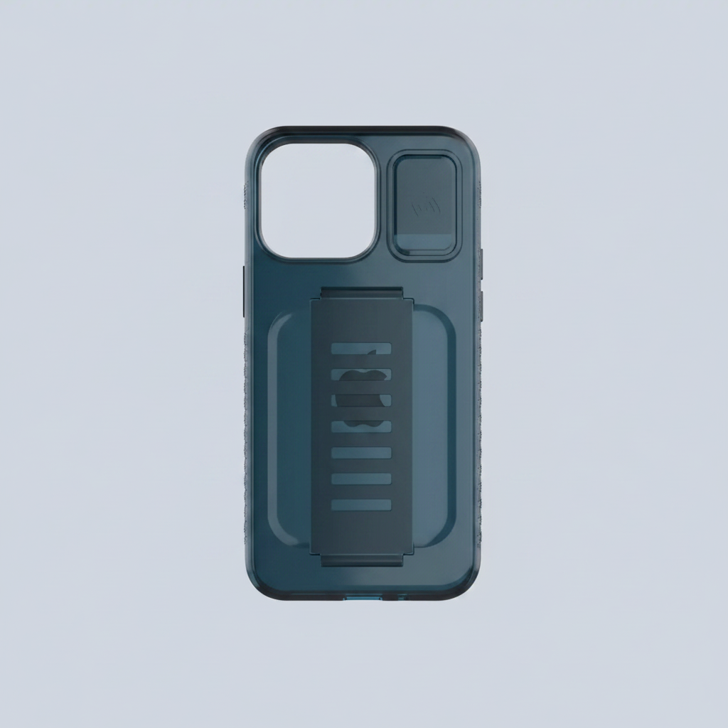Grip2u iPhone 15 Pro Boost Case with Kickstand - Eclipse