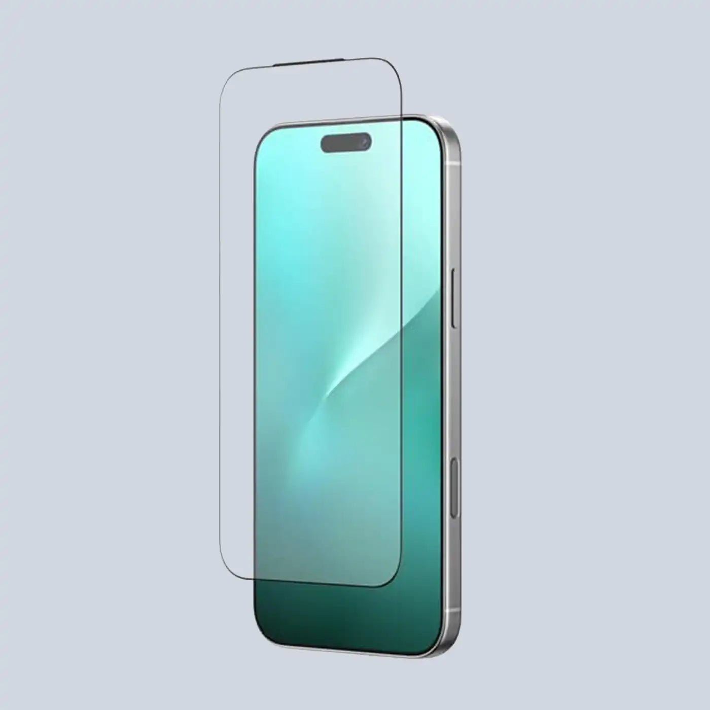 ⁦AmazingThing iPhone 17 Pro 6.3 3D Fully Covered Titan Clear Glass⁩