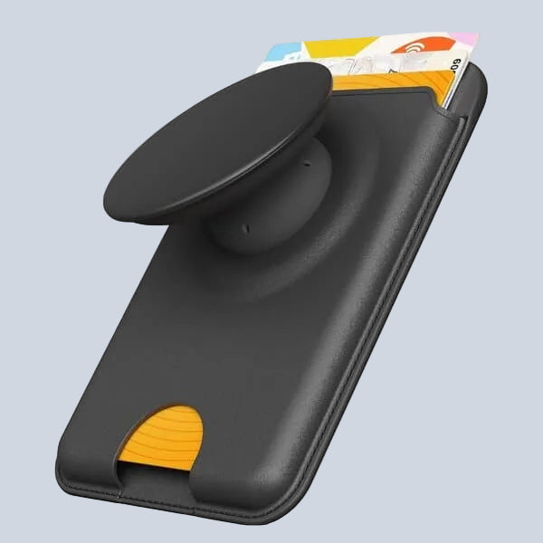 Sinjimoru M-Tap Tok Grip Wallet Black product photo