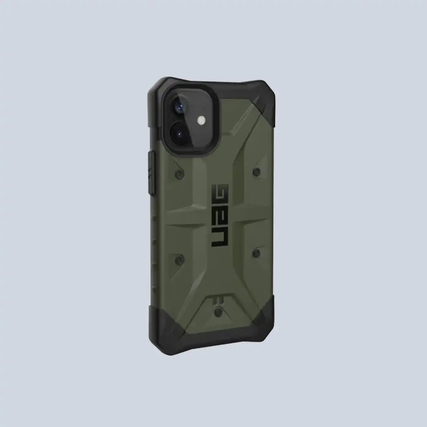⁦UAG Pathfinder⁩ لجهاز ⁦iPhone 12 mini (Olive)⁩
