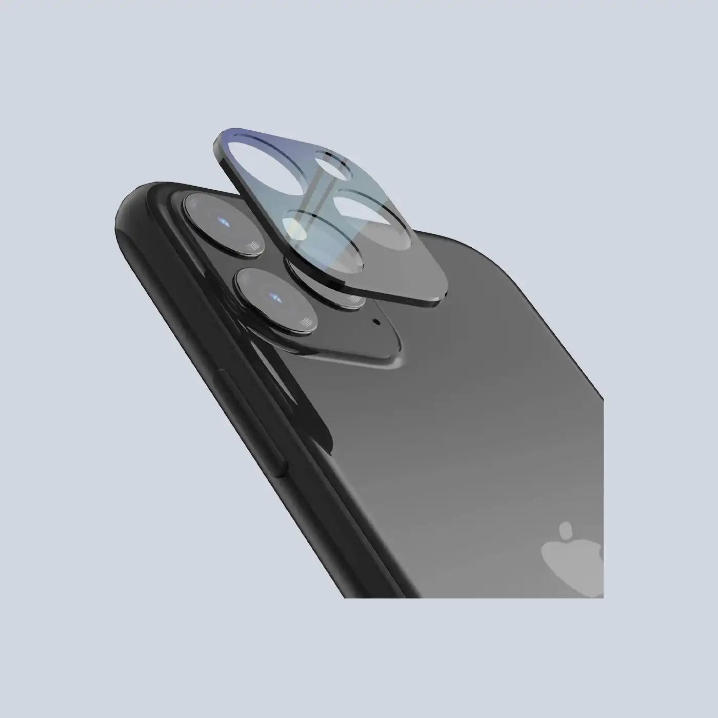 Grip2u iPhone 12 Camera Lens Screen Protector-Black