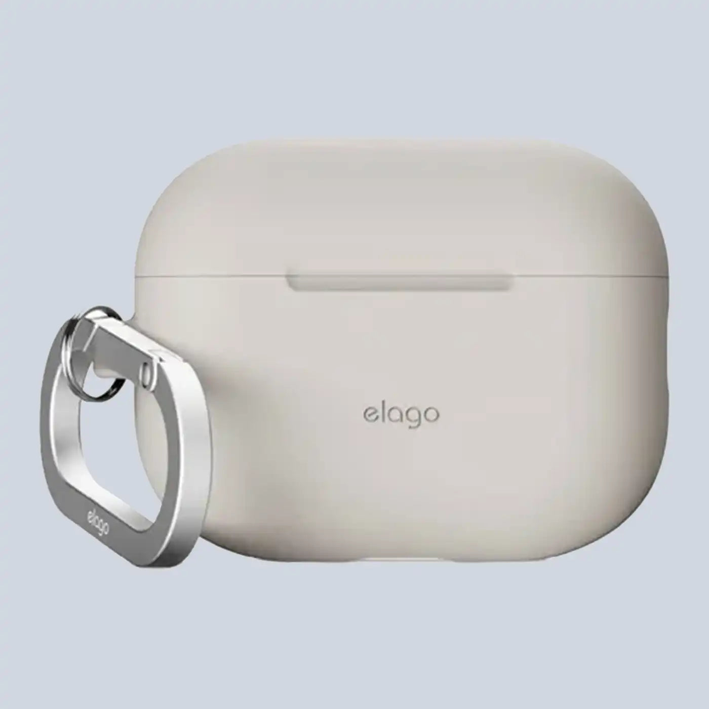 Luger Silicone Hanging Case Compatible with AirPods Pro 3 - Stone Color