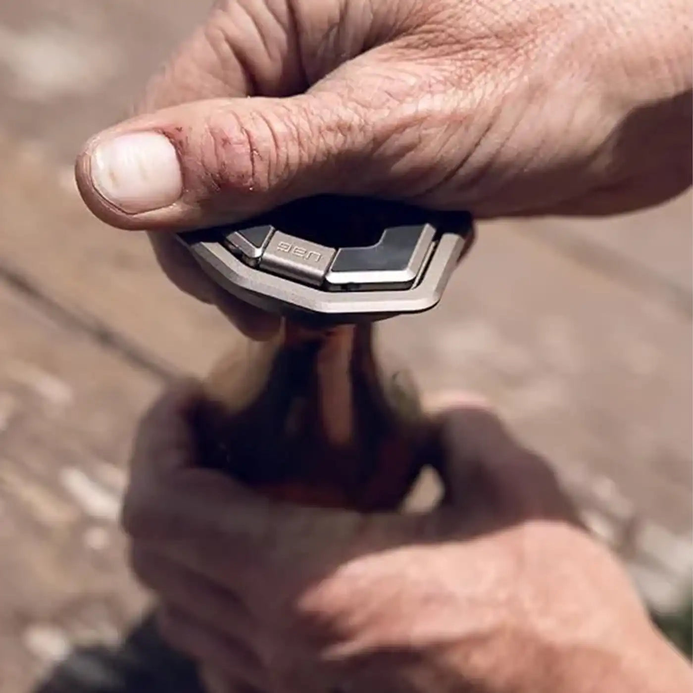 UAG Magnetic Phone Grip & Stand with Built-in Bottle Opener
