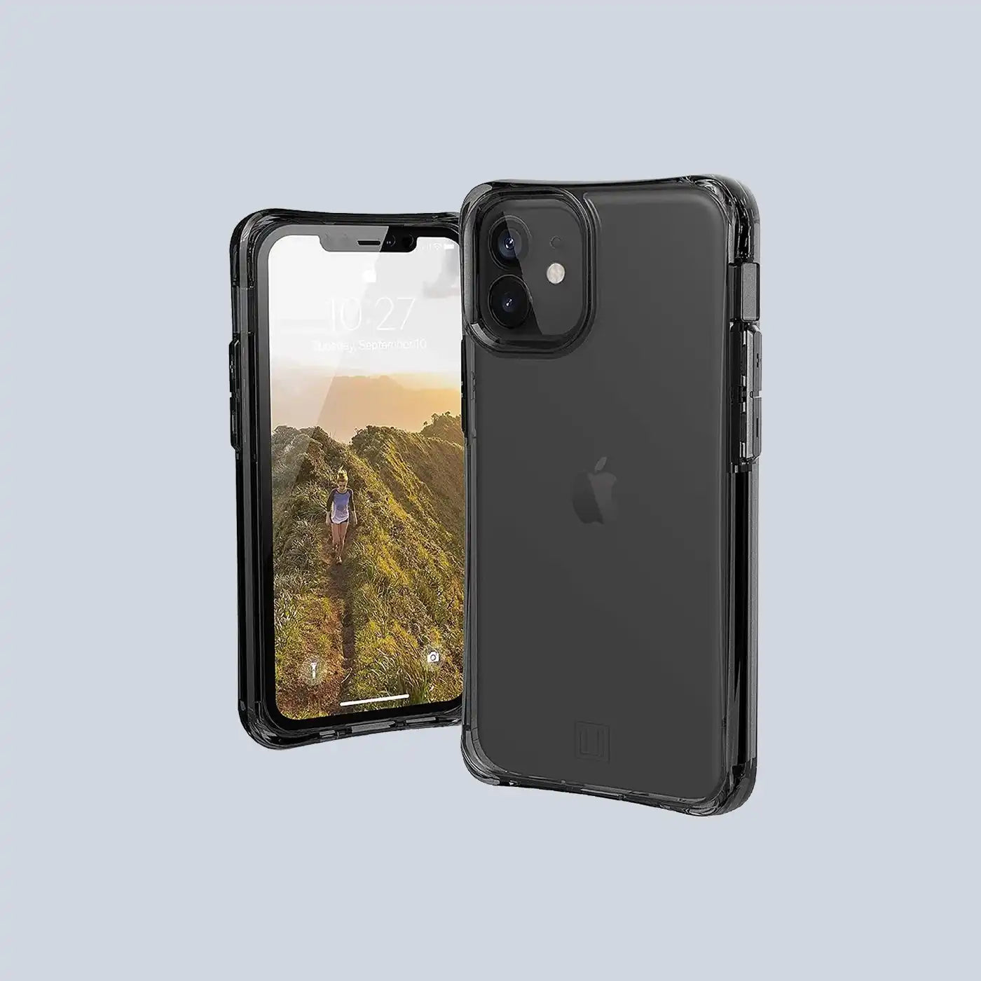 غطاء ⁦UAG Mouve Series⁩ لـ ⁦iPhone 12 Mini 5G - Ice⁩