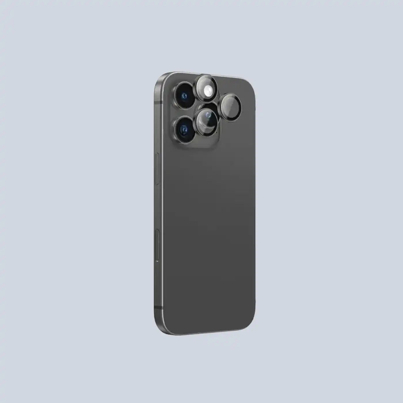 ⁦AmazingThing iPhone 16 PRO 6.3 / 16 PRO MAX 6.9 AR 3 LENS GLASS-⁩أسود