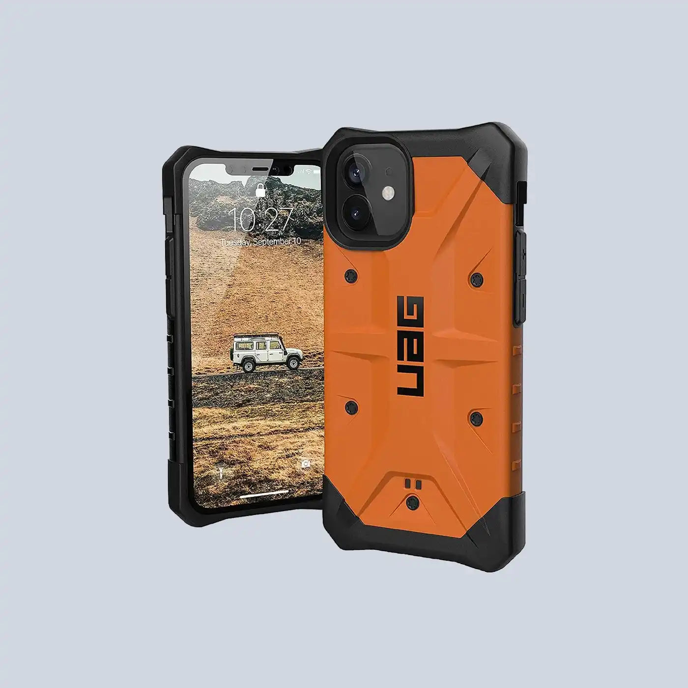 ⁦UAG Pathfinder Series iPhone 12 Mini Case (⁩برتقالي)