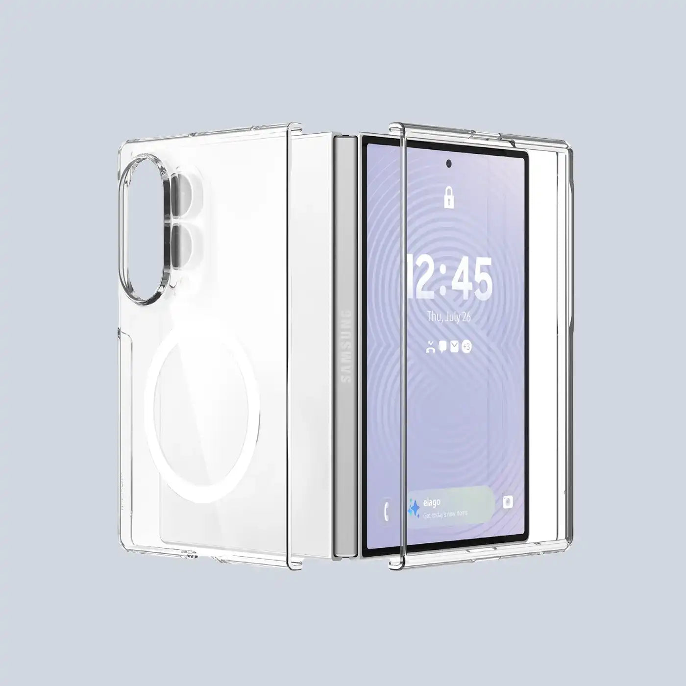 Elago Magnetic PC Case Galaxy Z Fold 8 (Clear)