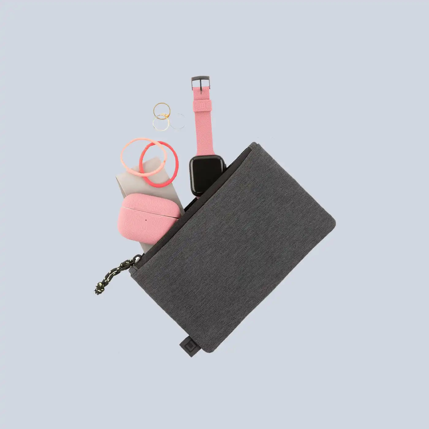 ⁦UAG Accessory Pouch U⁩, داكن رمادي - حقيبة