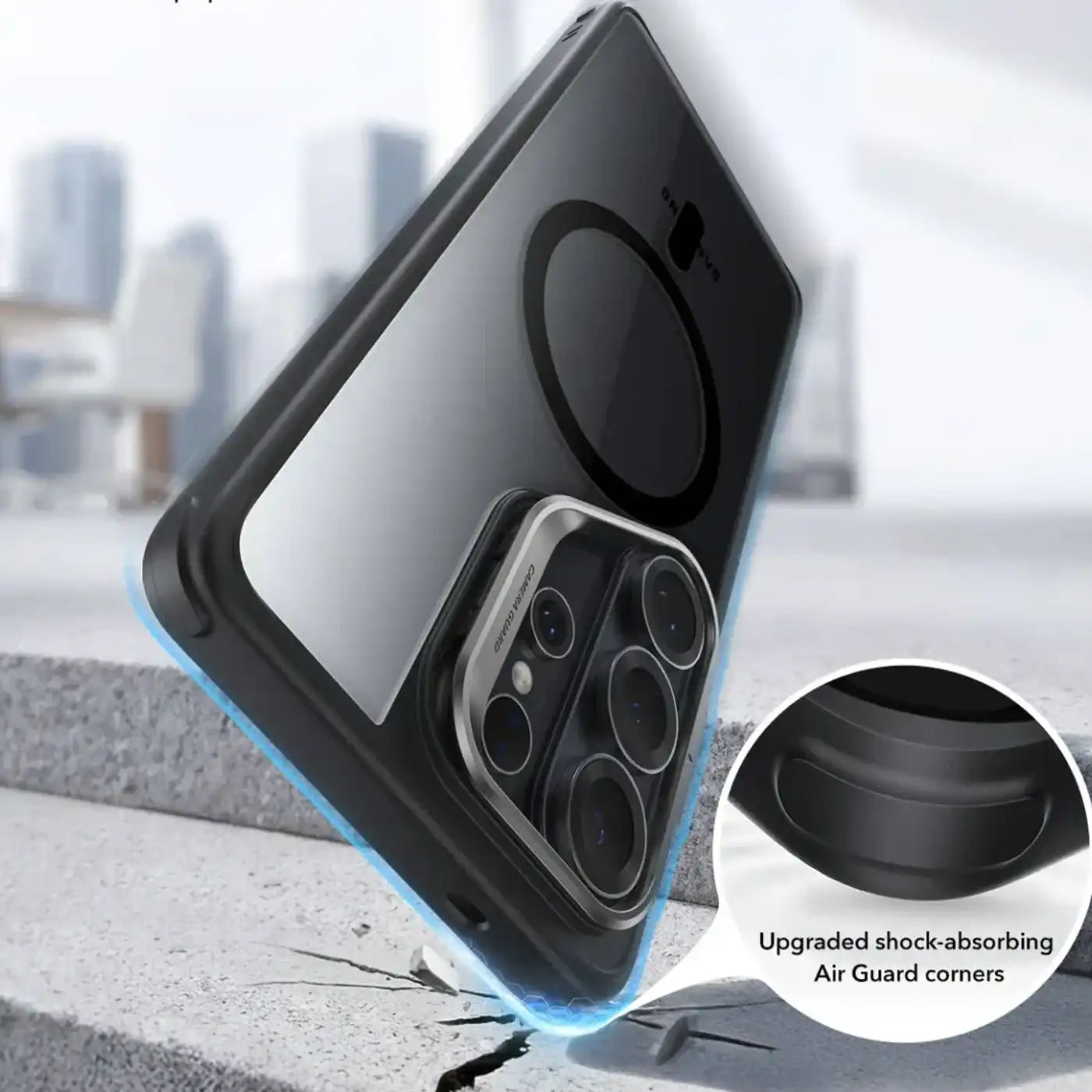 ESR Classic Hybrid Kickstand Magsafe Galaxy S26 Ultra - clear