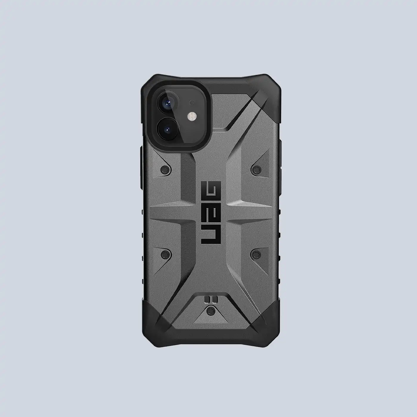 ⁦UAG - Pathfinder Case⁩ لـ ⁦Apple iPhone 12 Mini - Silver⁩
