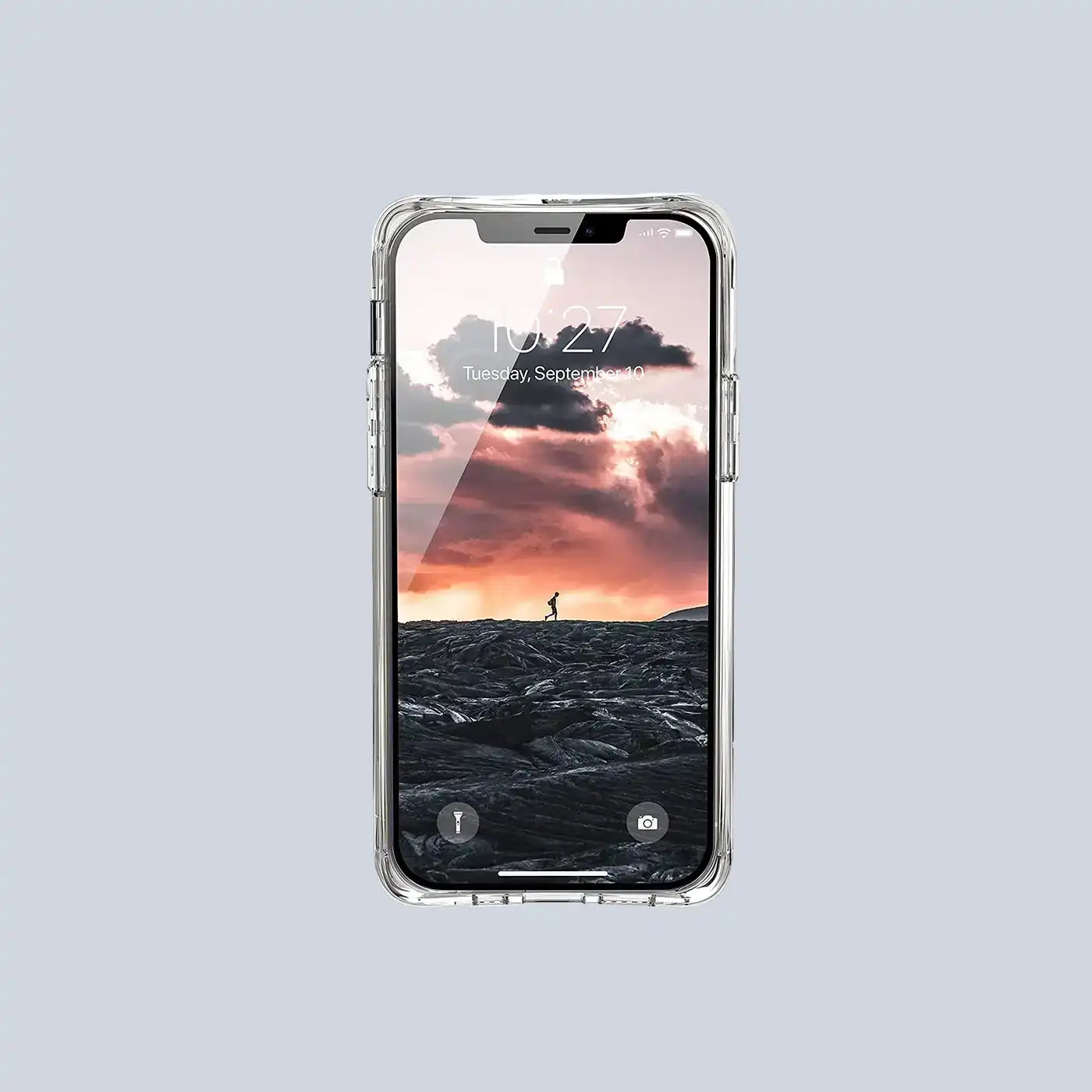 ⁦UAG Plyo⁩ لـ ⁦iPhone 12/12 Pro (Ice)⁩