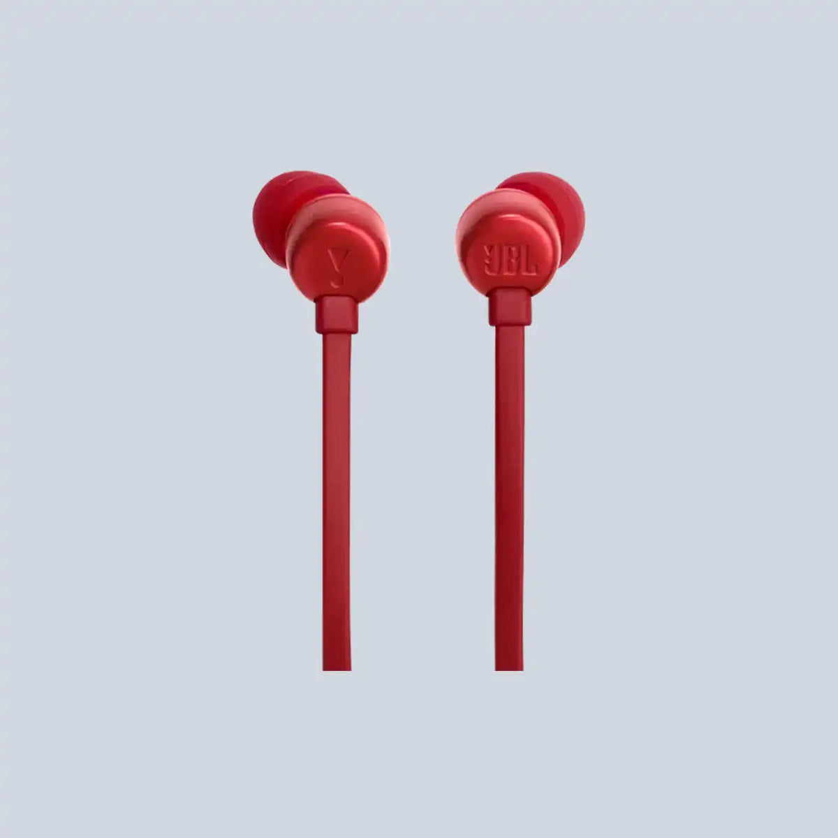 سماعات ⁦JBL Tune 310C⁩ سلكية بتقنية ⁦Hi-Res⁩ ذات الأذن داخلية (أحمر)