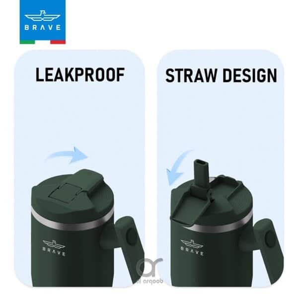 Brave Temp Guard Vacuum Insulated Travel Mug 1200mL - Green product image