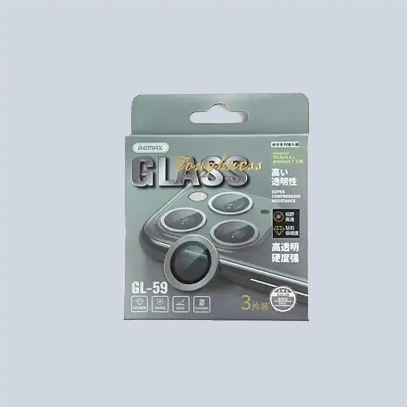 Remax  iPhone 14 Pro/14 Promax Glass Camera Creation Series - Black