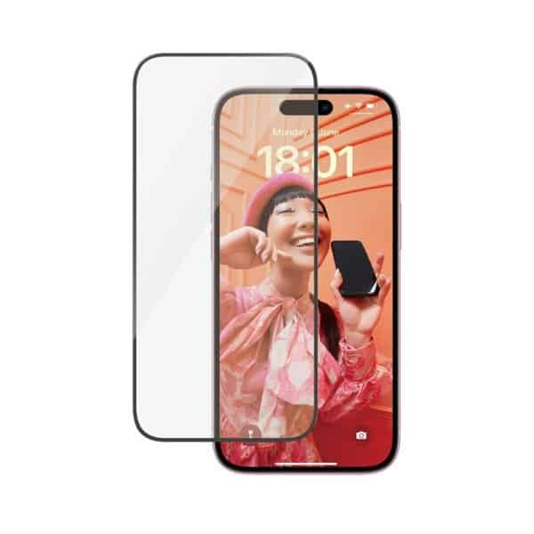 PanzerGlass Screen Protector iPhone 15 Plus - Wide and Clear product photo