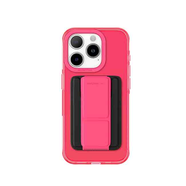 AmazingThing iPhone 15 Pro Titan Pro Magnetic Case Wallet Set -pink