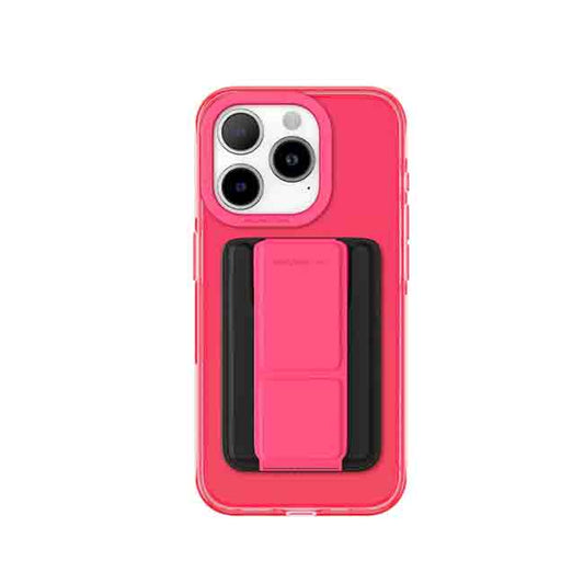 AmazingThing iPhone 15 Pro Titan Pro Magnetic Case Wallet Set -pink