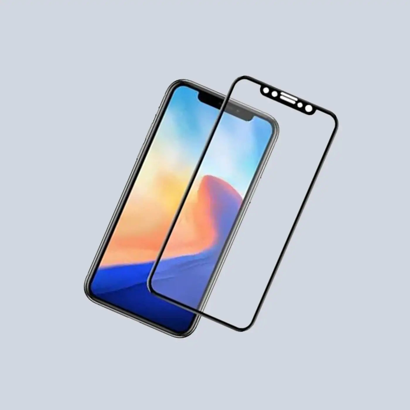⁦Green Lion iPhone 11 Pro 3D Silicone + HD Glass Screen Protector⁩