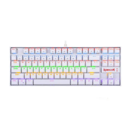 Kumara K552w-rgb Mechanical Gaming Keyboard – Red Switches – White (English)
