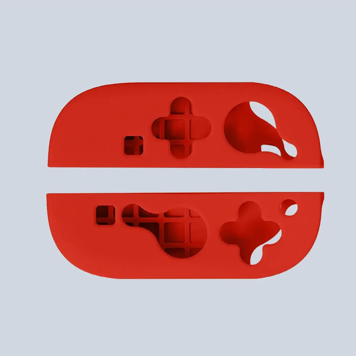 جراب سيليكون ⁦Joycon Nintendo Switch 2 -⁩ أحمر