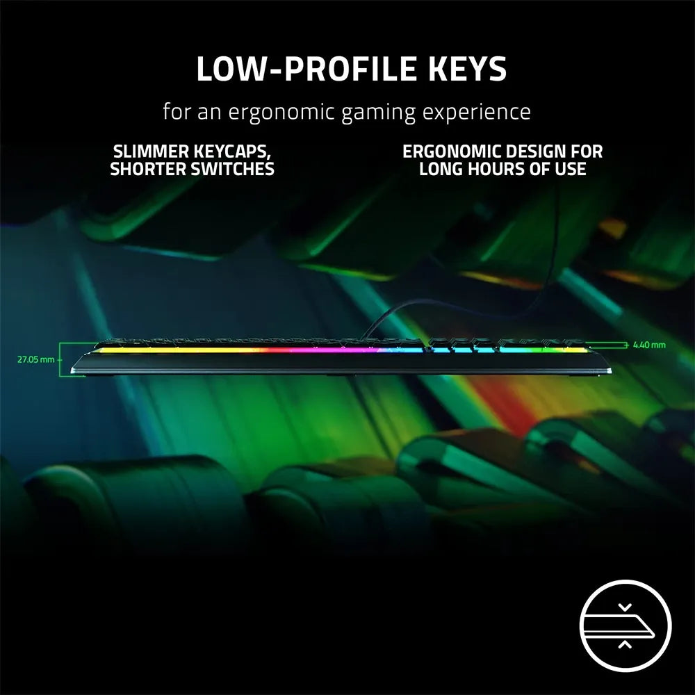 Razer Ornata V3 - Low Profile Wired Gaming Keyboard by – Price in Kuwait